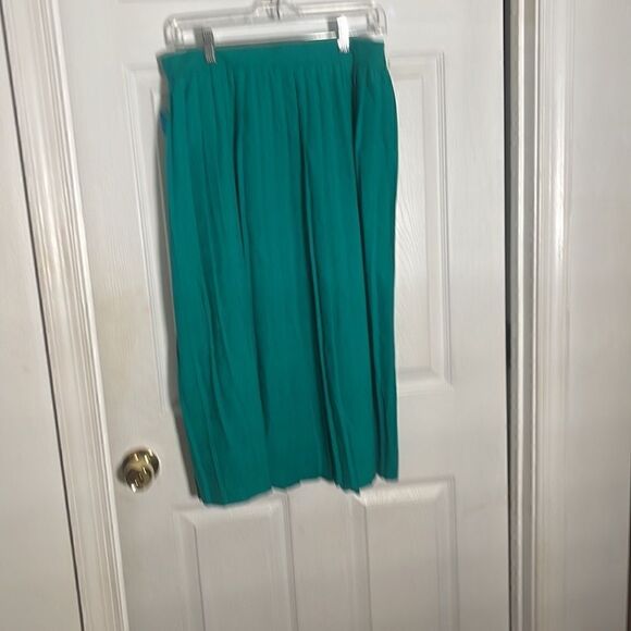 Starshine Sunshine 2PC Green Pleated Skirt Set NWT Vintage - Picture 4 of 7